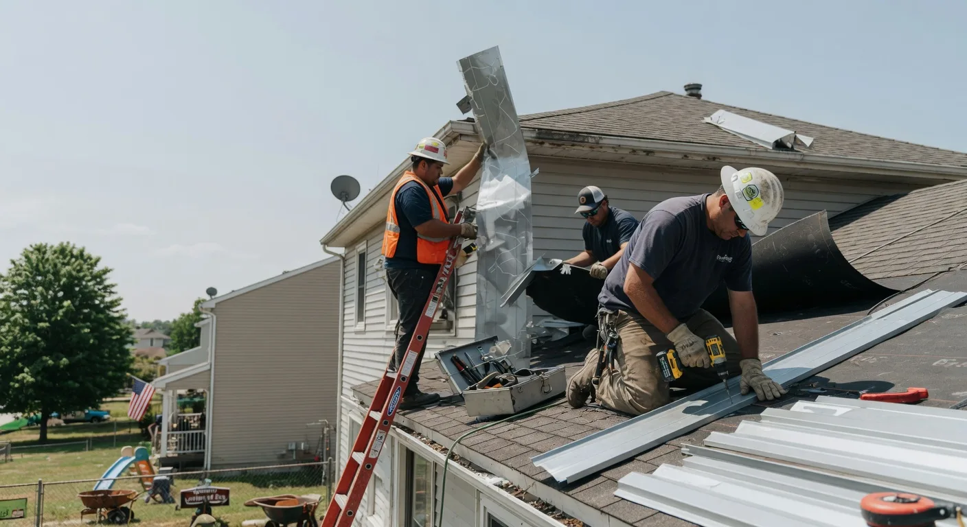 Metal Roof Repair in Mcknightstown, PA